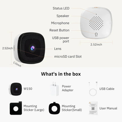 ChroMax 3MP 2K Dual-Band Indoor Security Cam